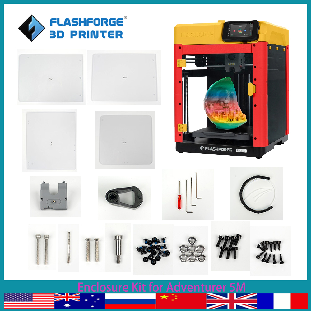 Enclosure 3D Printer - FLASHFORGE Enclosure Panel Kit for Adventurer