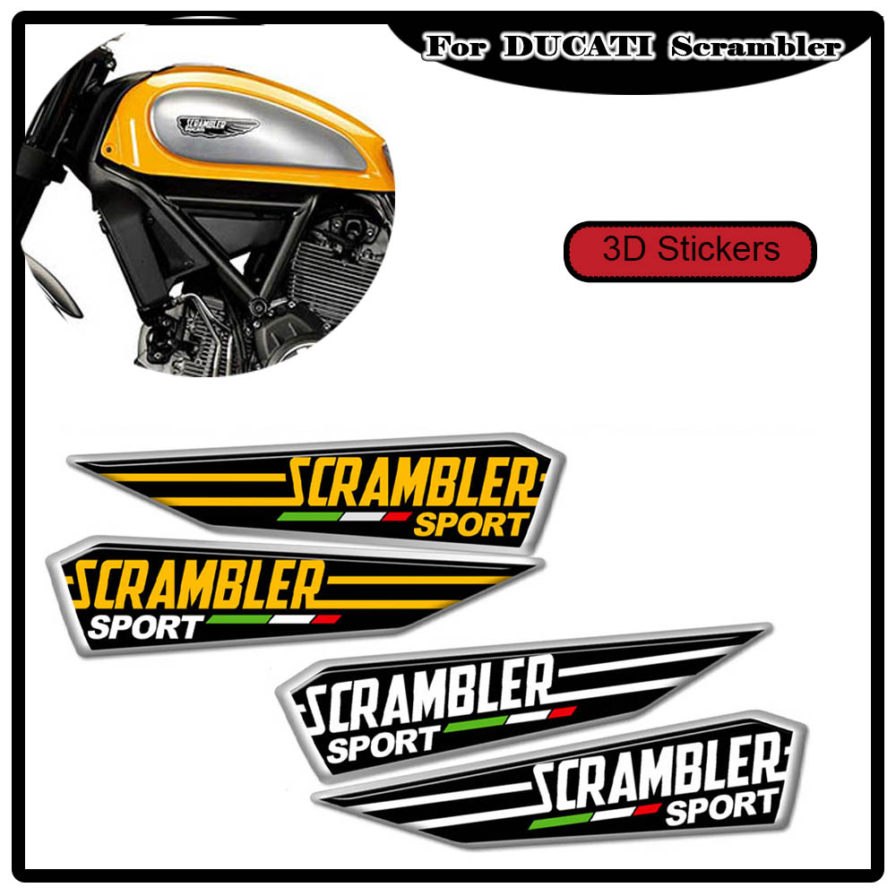 Resin Vat - For DUCATI Scrambler Tank Pad Stickers