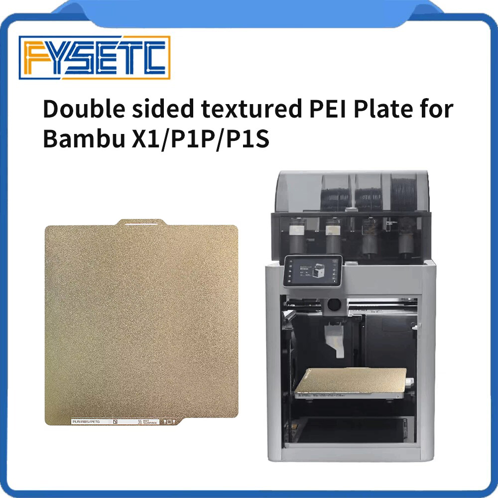 3D Printer Bed - For Bambu Lab X1 P1P P1S