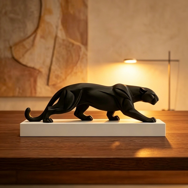 3D Printer Stand - 2026 Newest 3D Printed Abstract Black