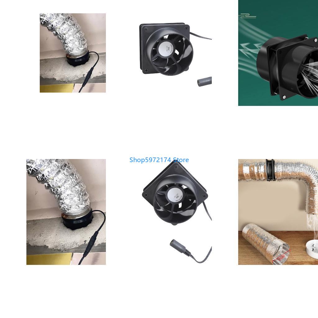 Enclosure 3D Printer - Y3NB 8cm Duct Fan 12V Adjustable