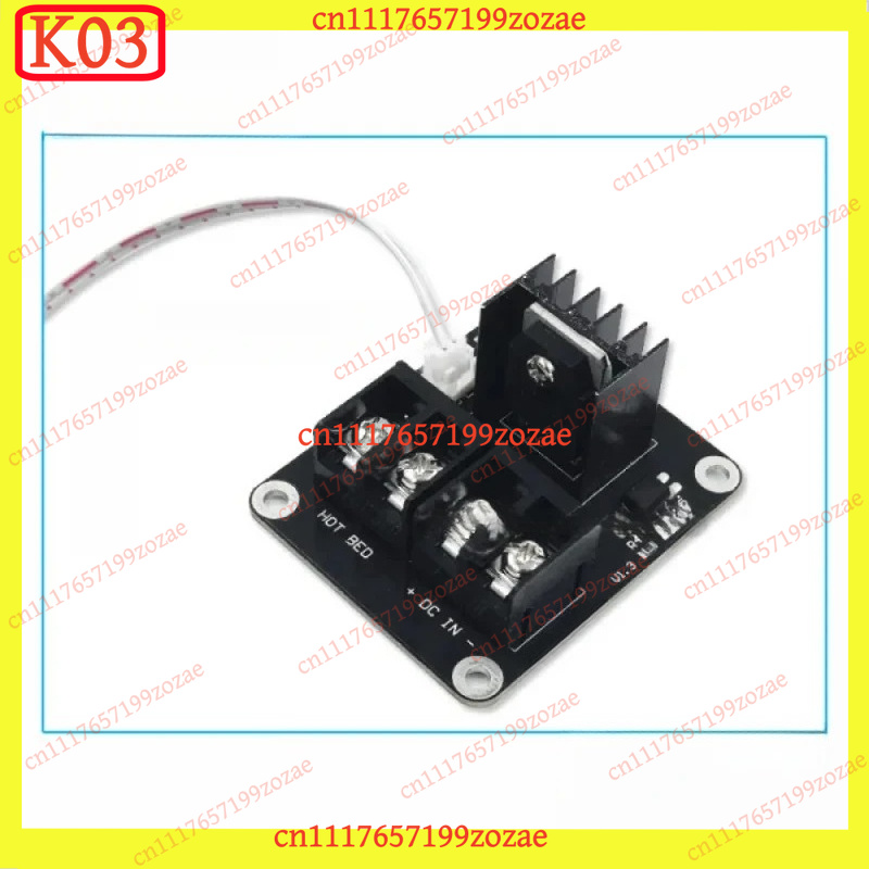 k03 High‑Power MOS Transistor  - 3D Printer Bed ulasan dan harga