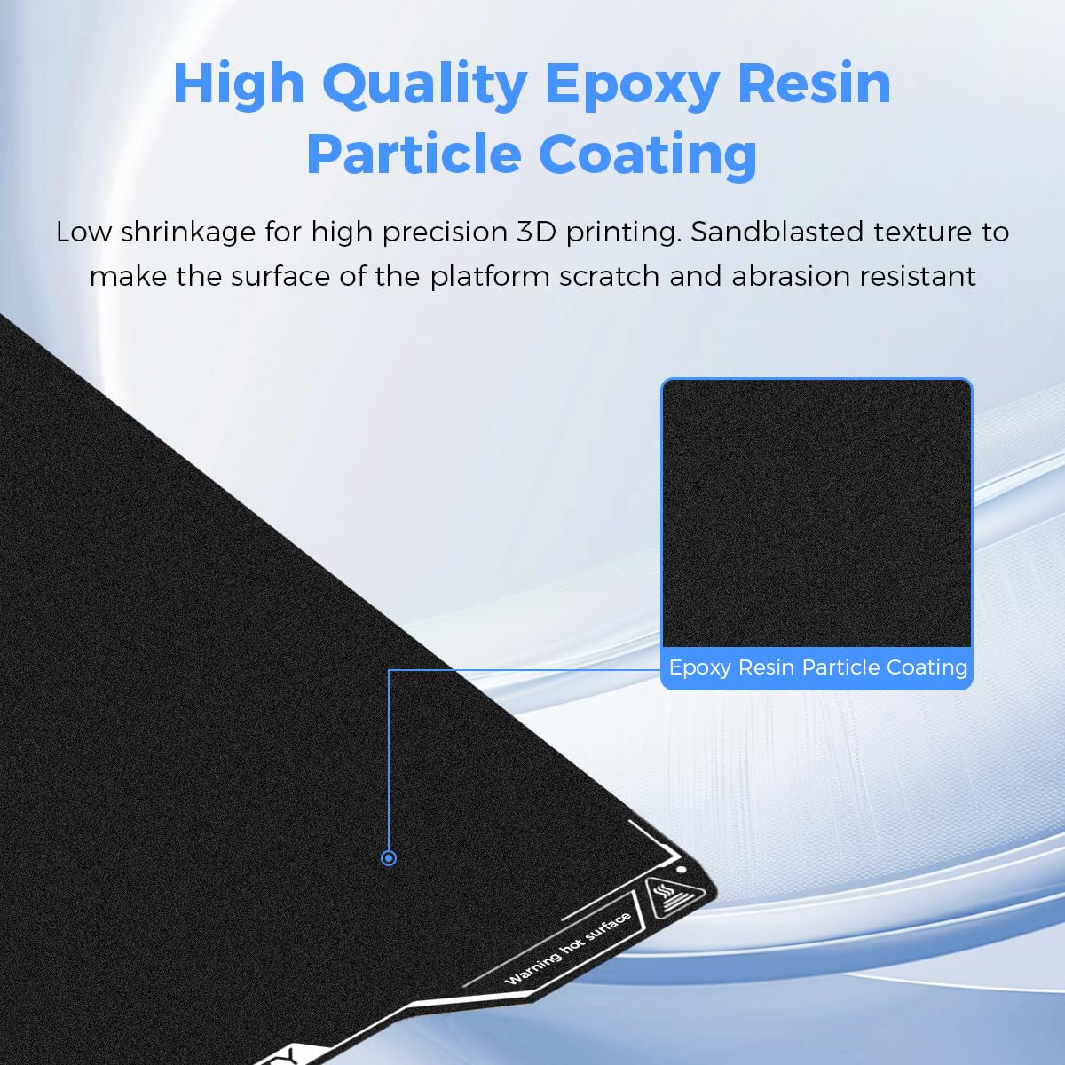 Creality Hi Epoxy Resin Build  - 3D Printer Bed ulasan dan harga