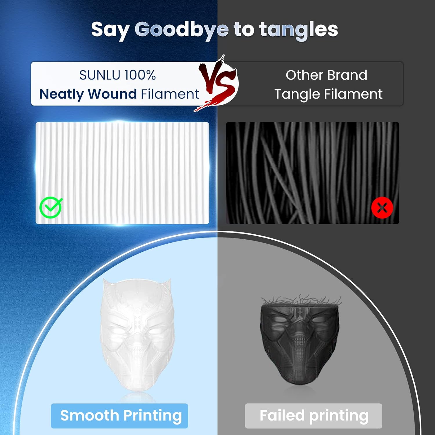 JAYO 3D PETG/PLA/PLA PLUS Prin - Filament 1.75 ulasan dan harga