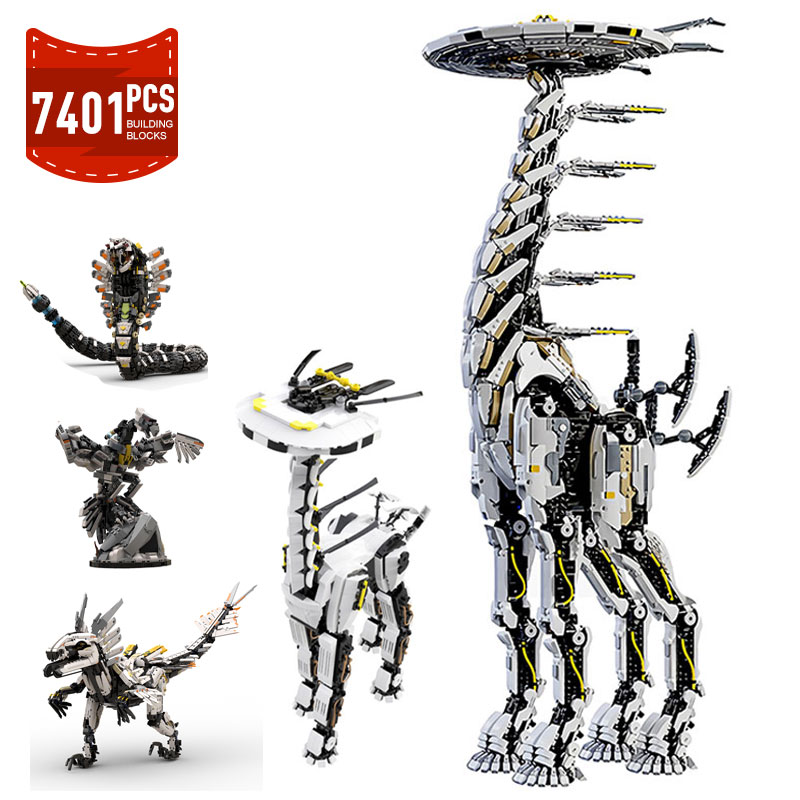 New MOC Long-necked Beast snak - Cobra Extruder ulasan dan harga