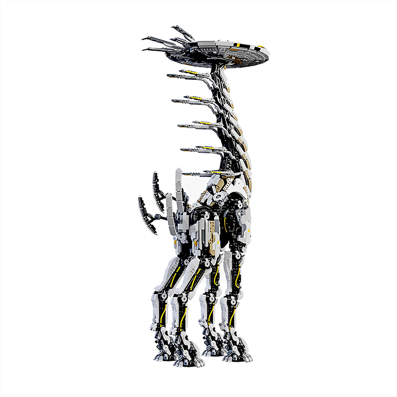 New MOC Long-necked Beast snak - Cobra Extruder ulasan dan harga