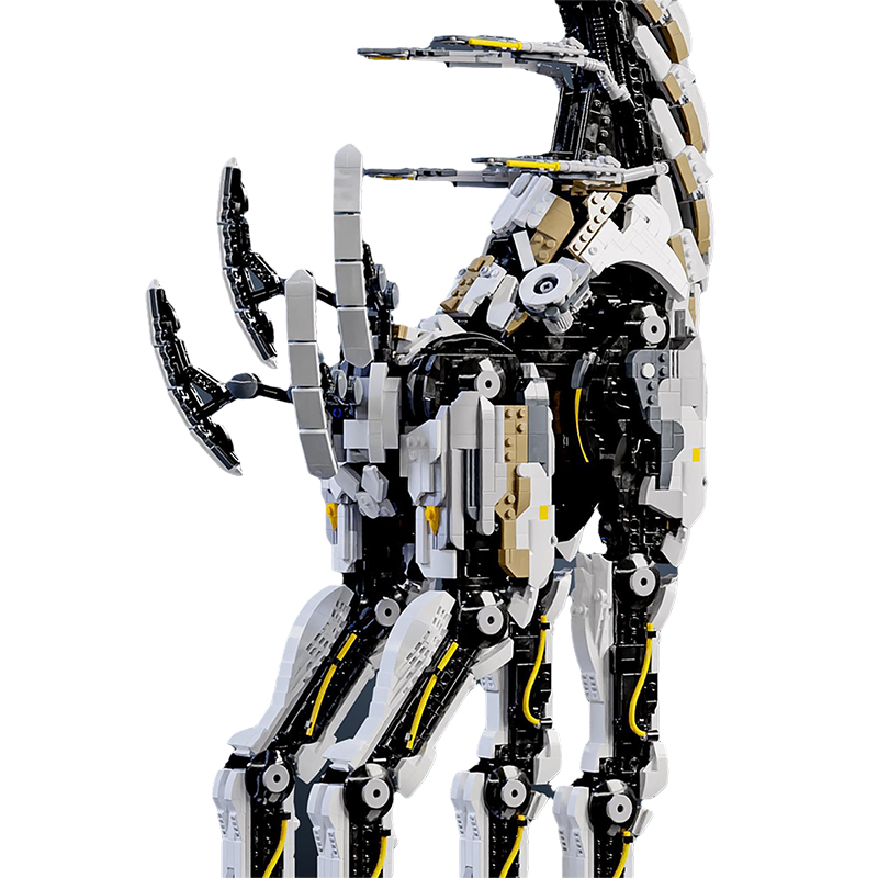 New MOC Long-necked Beast snak - Cobra Extruder ulasan dan harga