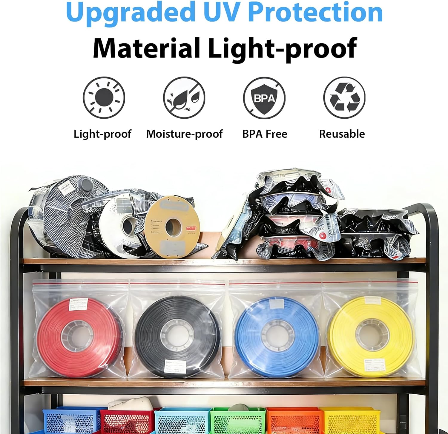 Upgraded 3D Printer Black Fila - Petg Filament ulasan dan harga