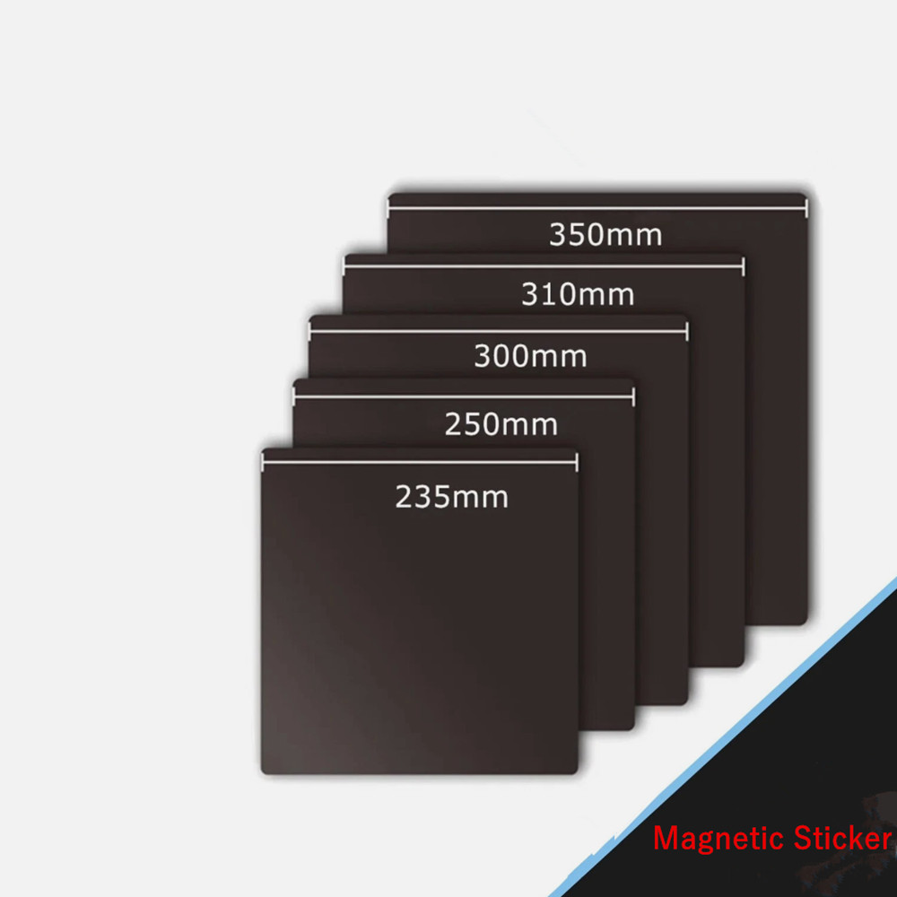 Magnetic Sticker 310x310mm for - 3D Printer Bed ulasan dan harga