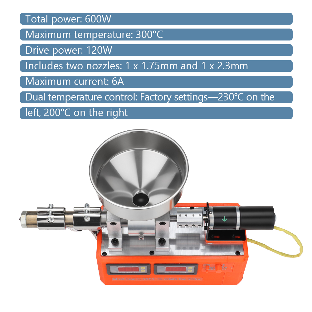 Desktop Lab Small Single Screw - Petg Filament ulasan dan harga