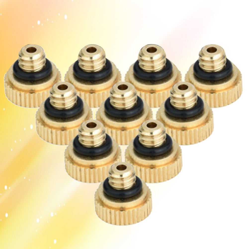 10pcs Cold Fog Nozzles 0.3Mm B - Nozzle Brass ulasan dan harga