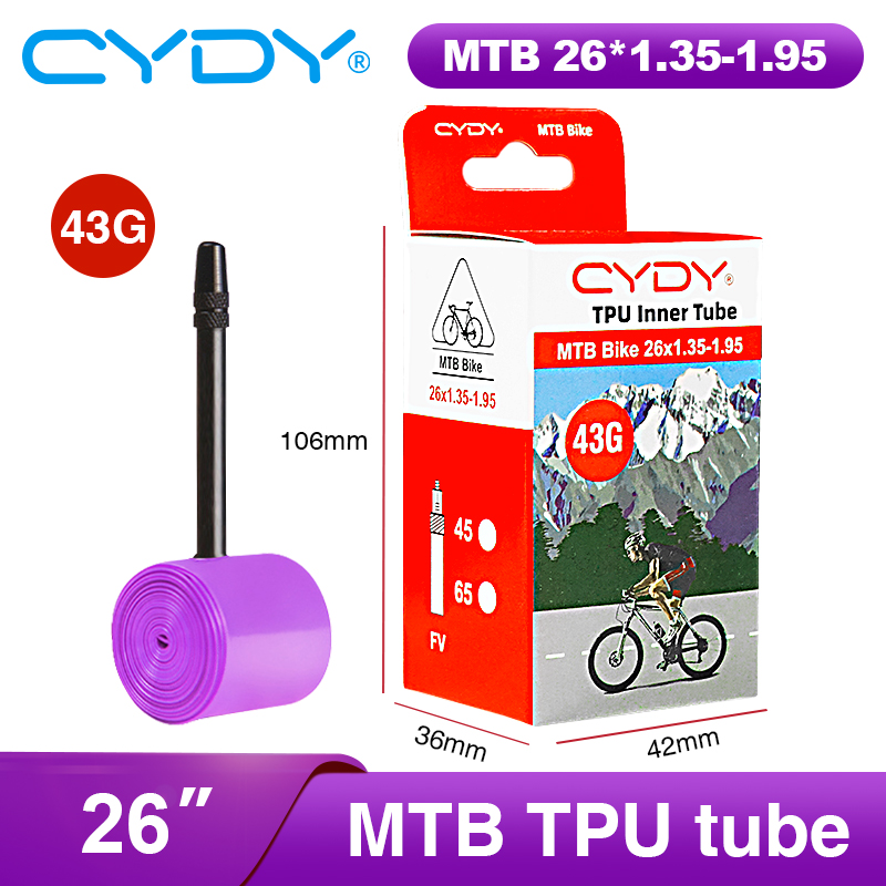 43g CYDY TPU Tube MTB 26 27.5  - Filament 1.75 ulasan dan harga