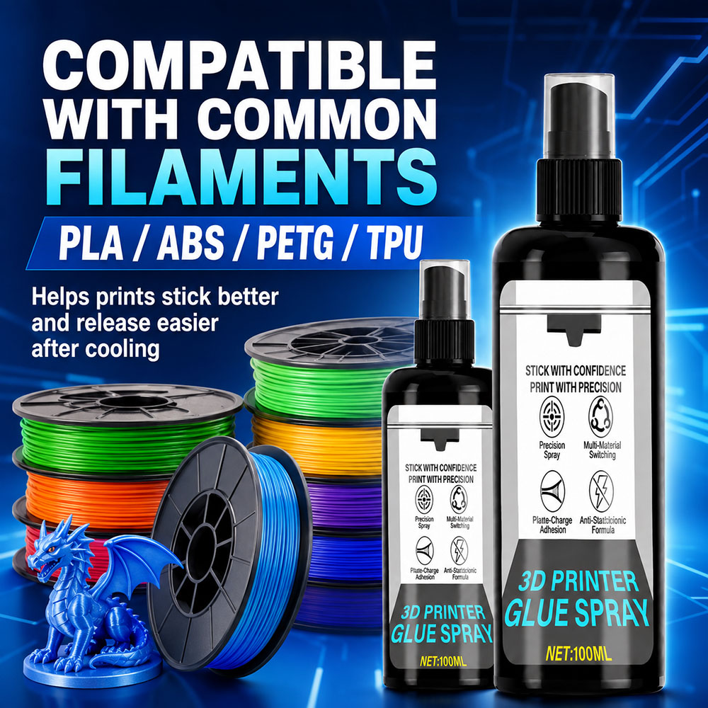 100/200ml Strong 3D Printer Ad - Petg Filament ulasan dan harga