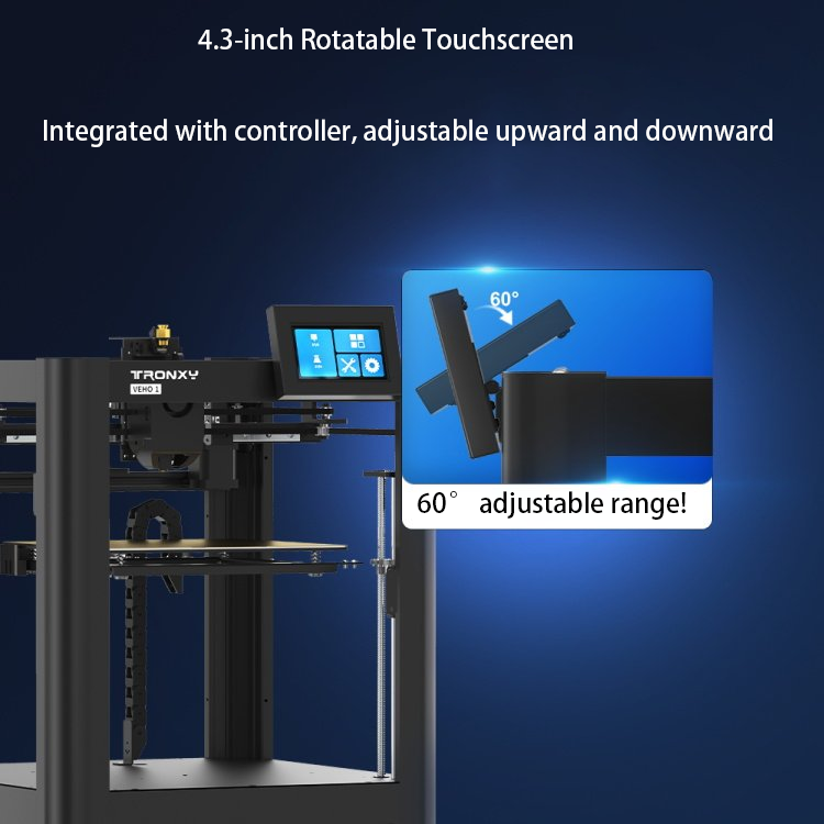 VEHO 1 High-Speed FDM 3D Print - Fdm Printer ulasan dan harga