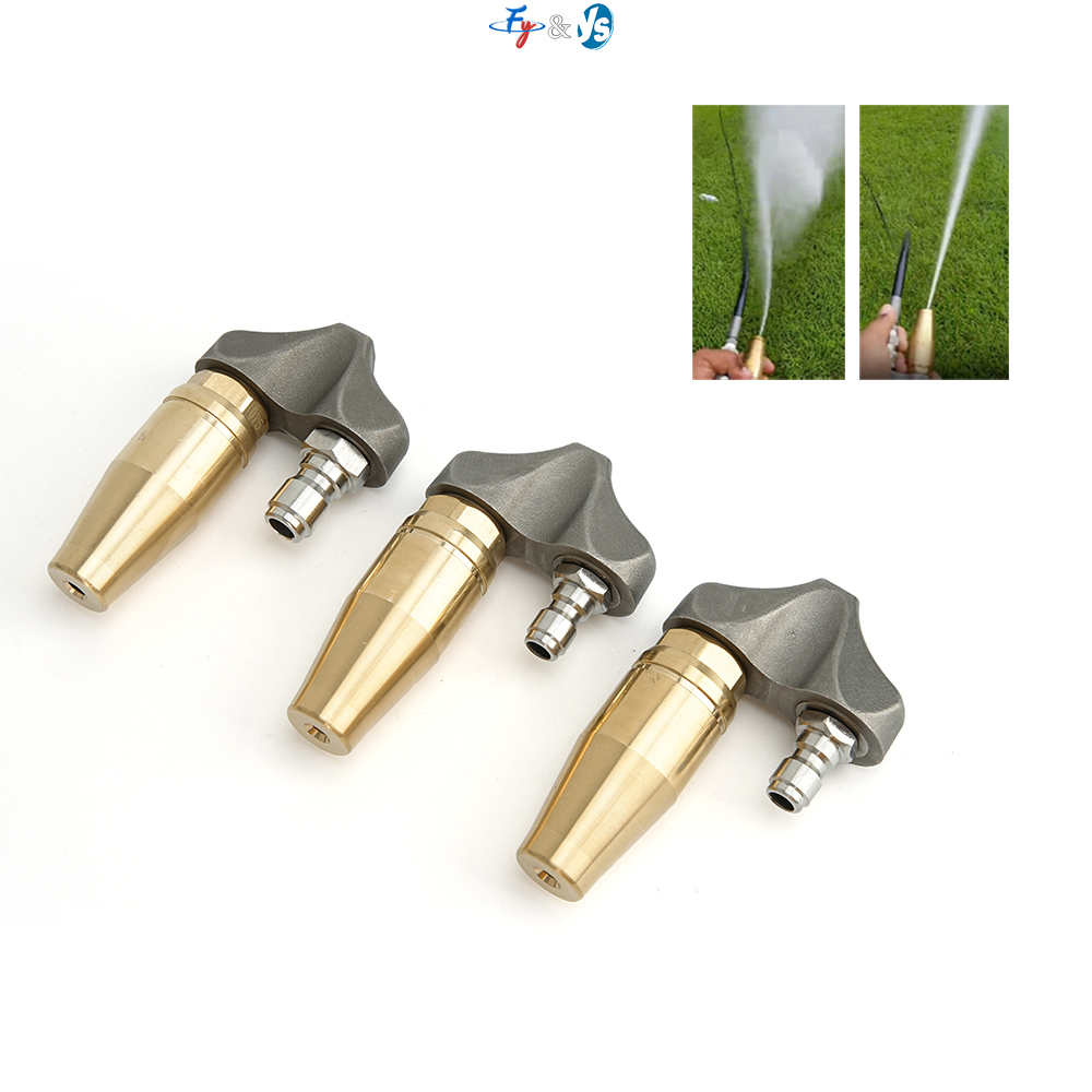 Brass Sewer Jetting Turbo Nozz - Nozzle Brass ulasan dan harga