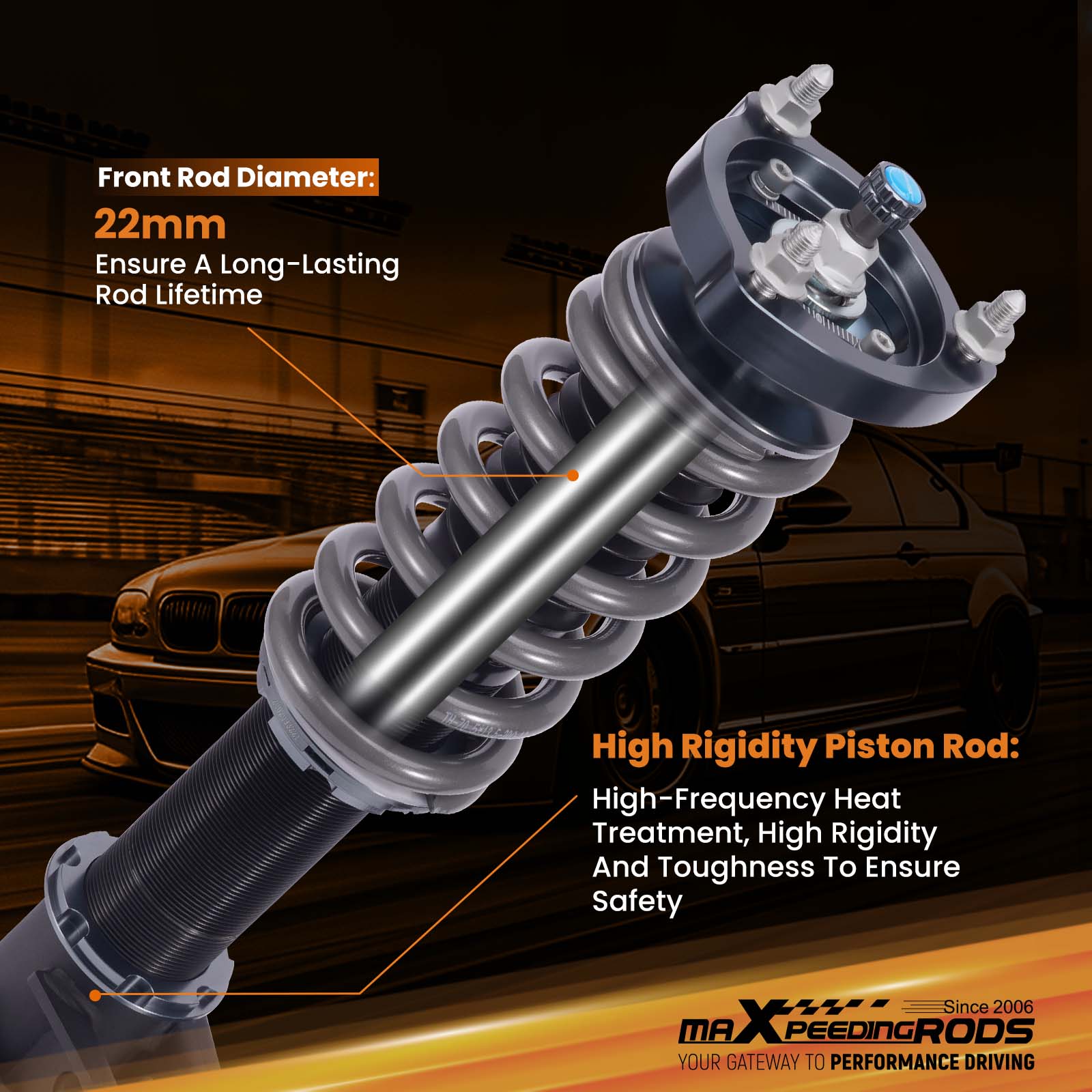 Coilover for Honda Civic 2006- - Fdm Printer ulasan dan harga