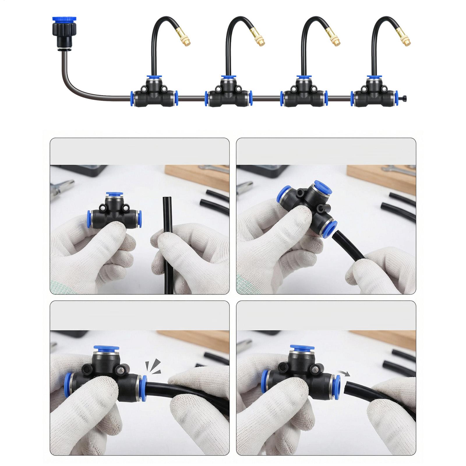 Misting Nozzles With T-Connect - Nozzle Brass ulasan dan harga