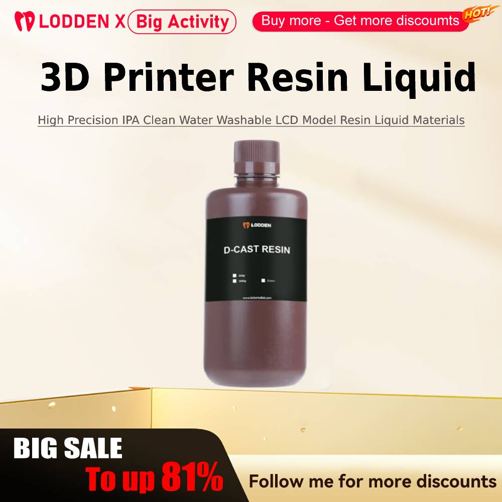 Lodden 3D Printer Resin Liquid - Resin Printer ulasan dan harga