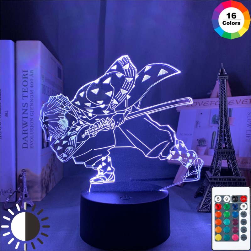 Acrylic Led Night Light Anime  - Cr Touch ulasan dan harga