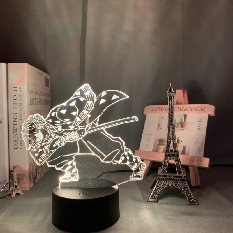 Acrylic Led Night Light Anime  - Cr Touch ulasan dan harga