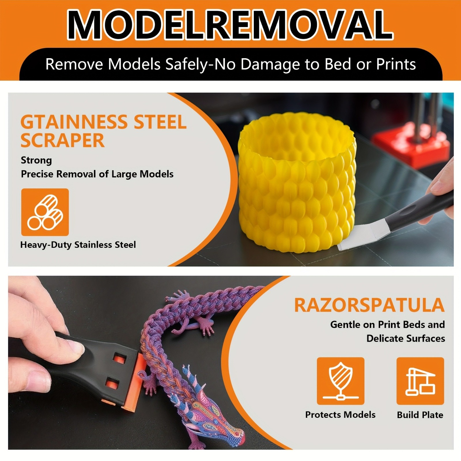 3D Printer Tools Kit, 33pcs 3D - Fdm Printer ulasan dan harga