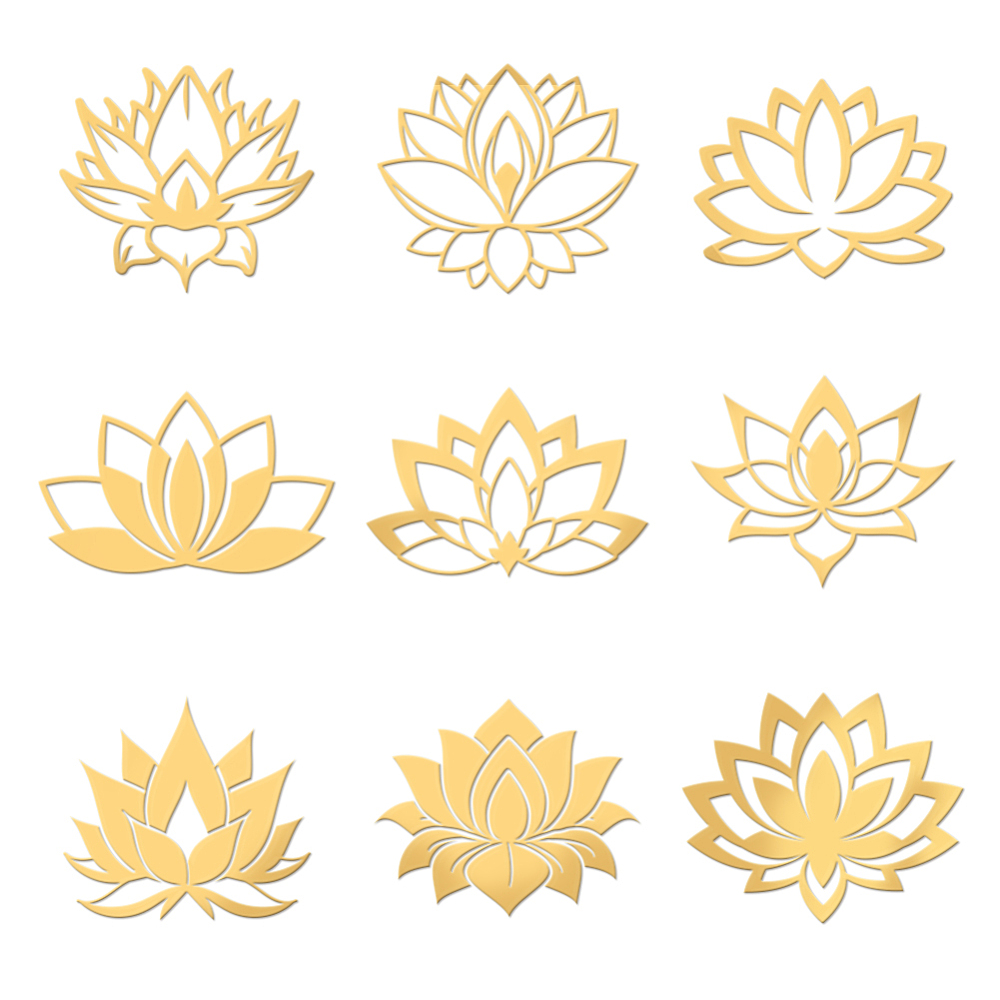 Nickel Decoration Stickers Met - Uv Resin ulasan dan harga