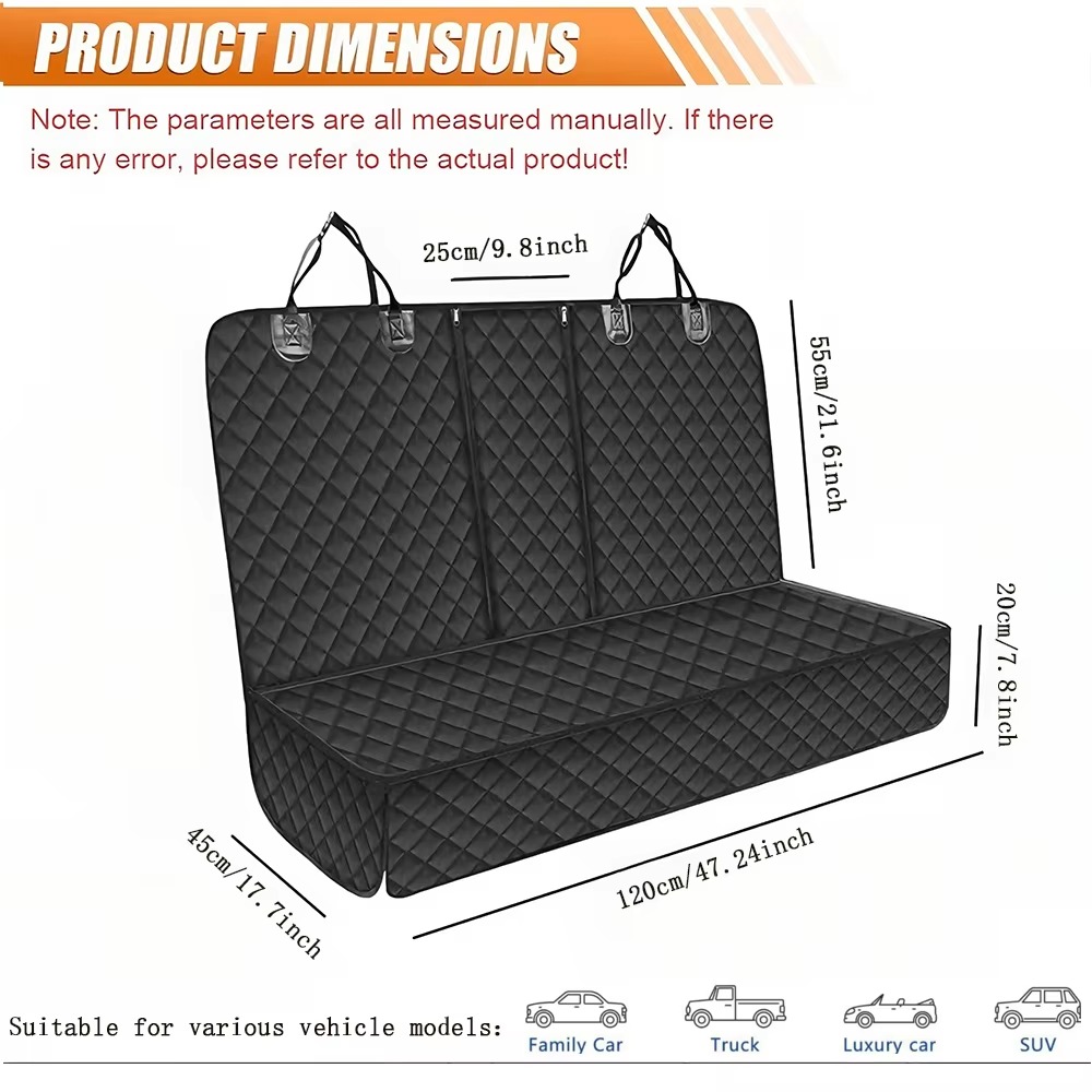 Pet Car Back Seat Cover Scratc - Carriage Bed ulasan dan harga