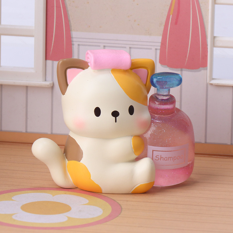 Bath Time Meow Crew Blind Box  - Resin Vat ulasan dan harga