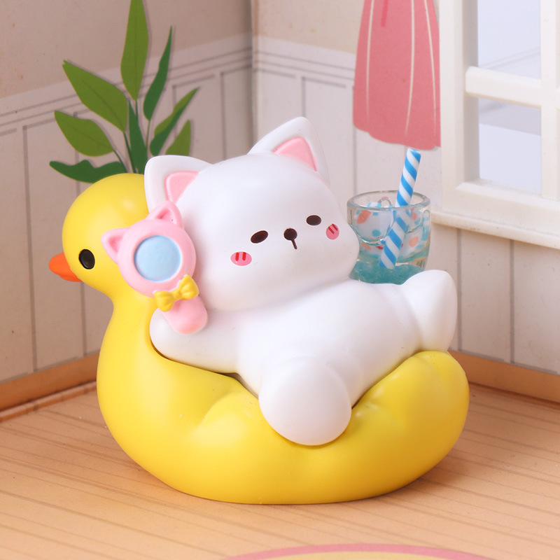 Bath Time Meow Crew Blind Box  - Resin Vat ulasan dan harga