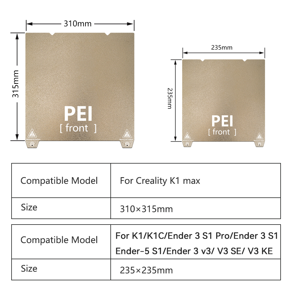 K1 Max Build Plate For Crealit - 3D Printer Bed ulasan dan harga