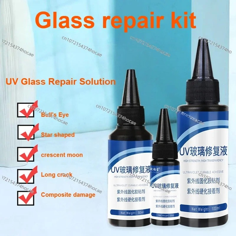 Auto Glass Windshield Repair T - Uv Resin ulasan dan harga