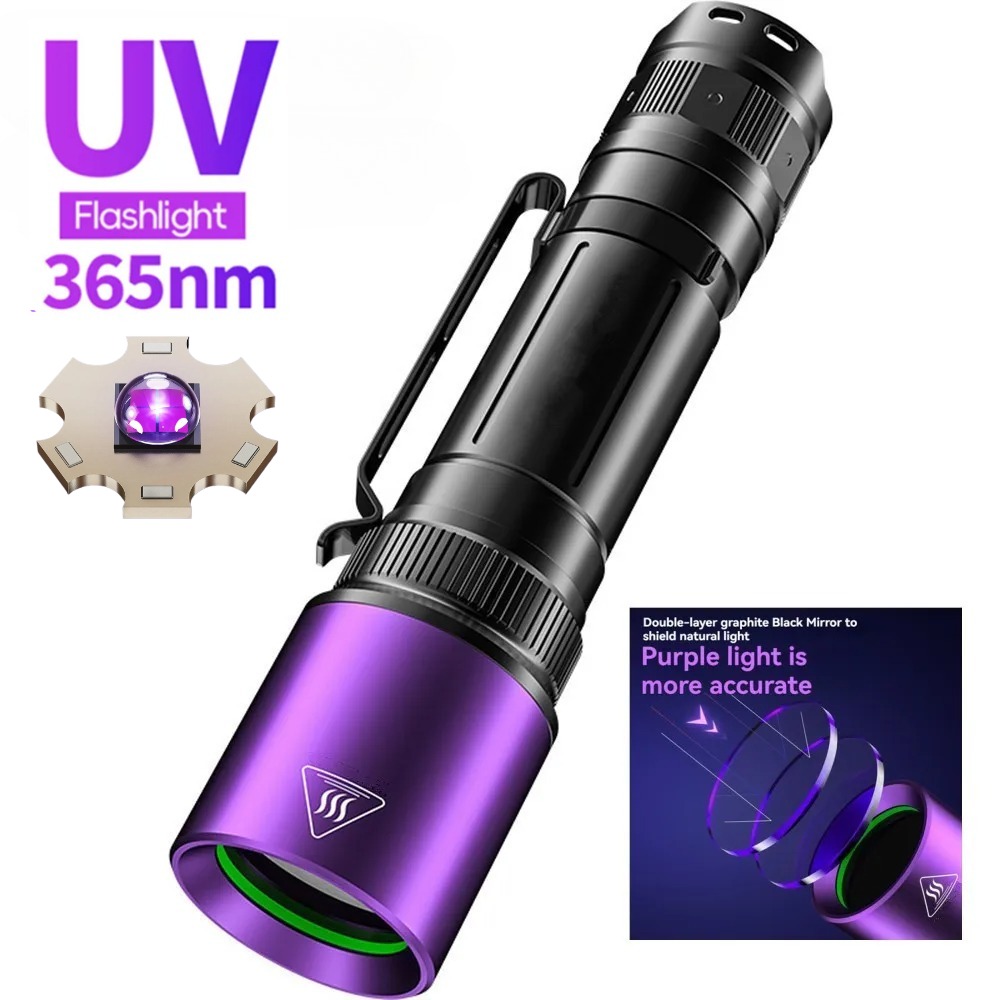 365nm High Power UV Flashlight - Uv Resin ulasan dan harga