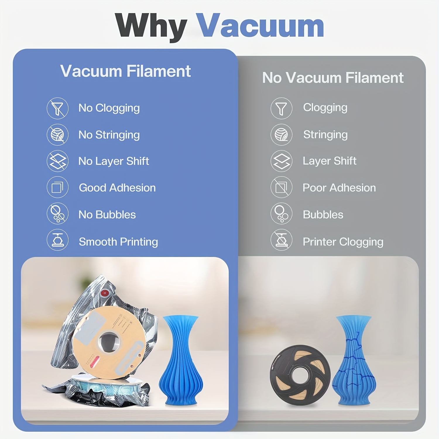 3D Printer Filament Vacuum Sea - 3D Printer ulasan dan harga