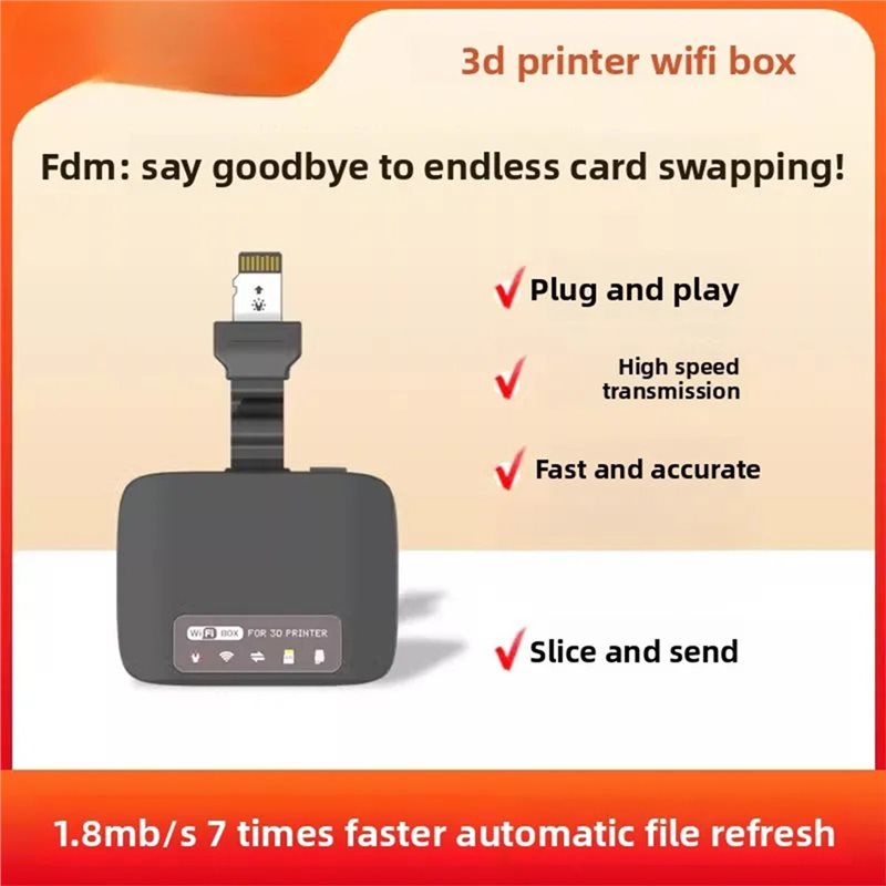 AT82-Wifi Box For FDM 3D Print - Fdm Printer ulasan dan harga