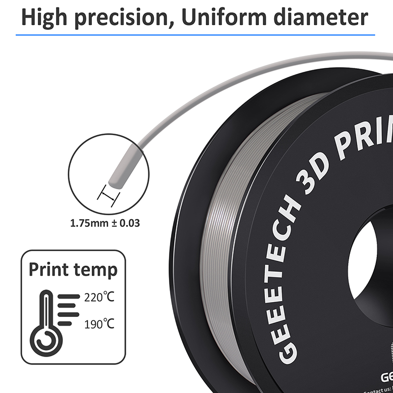 Geeetech 5Kg Standard PLA Fila - Filament 1.75 ulasan dan harga
