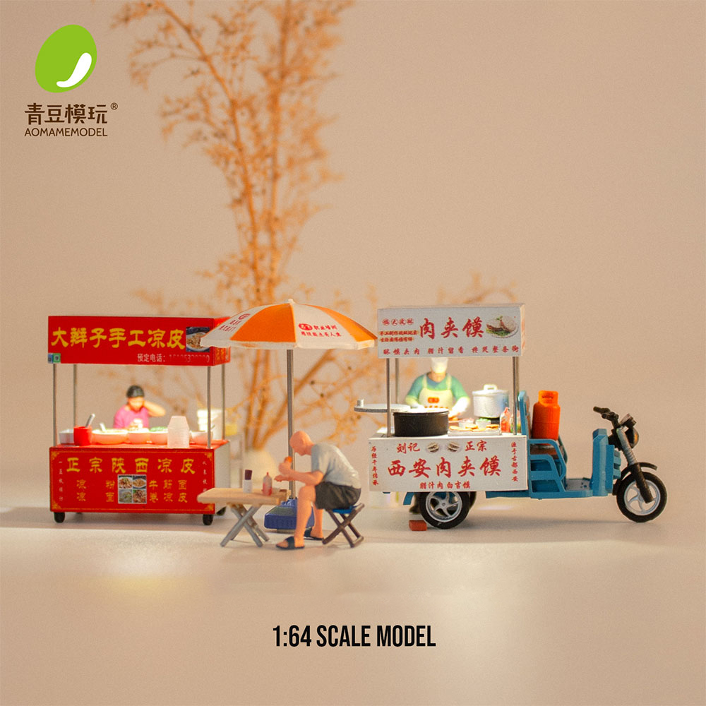 1/64 Night market s Model Kit- - Resin Printer ulasan dan harga