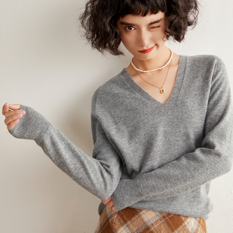 Women's 100% Pure Cashmere Pul - Resin Vat ulasan dan harga