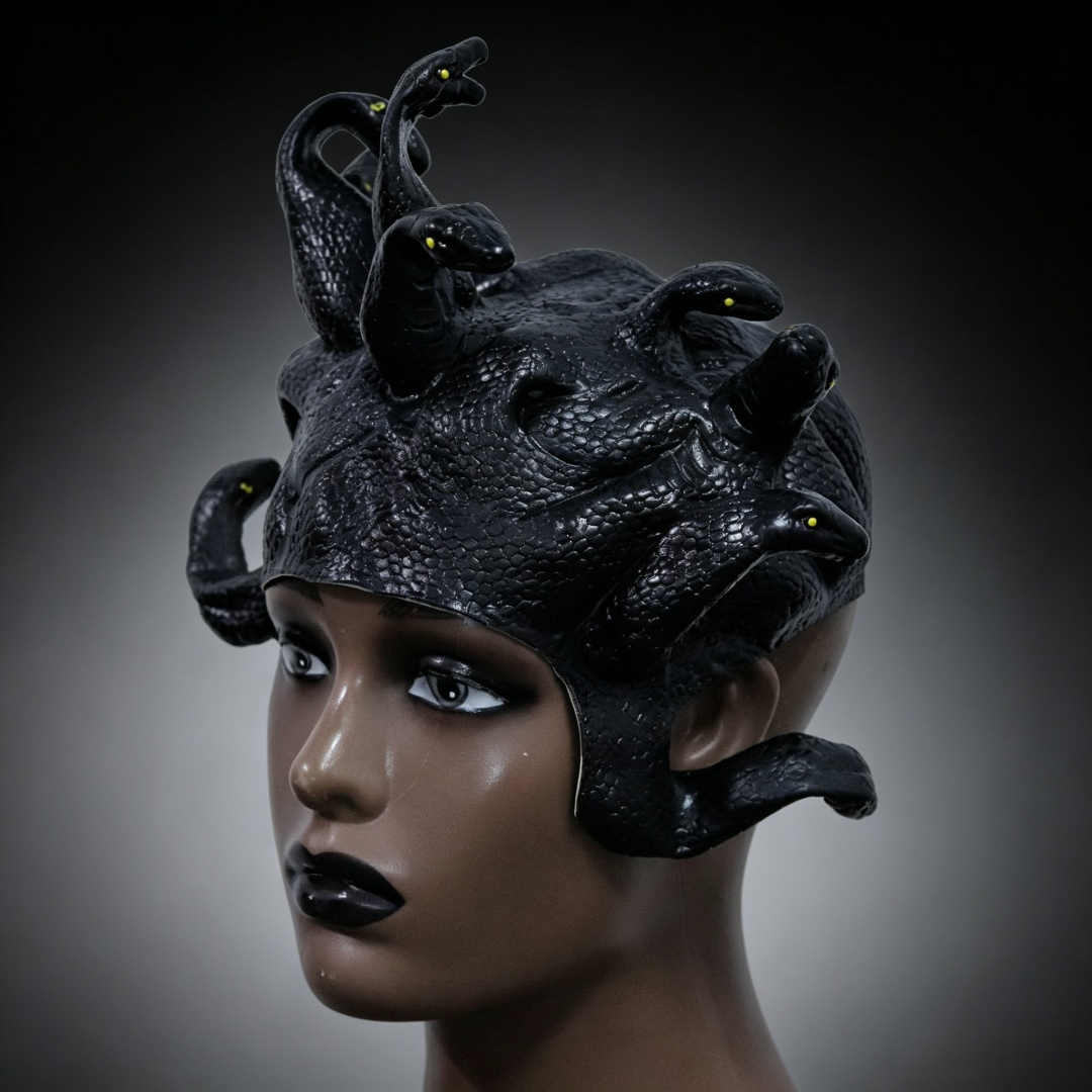Medusa latex wig mask,Horror s - Cobra Extruder ulasan dan harga