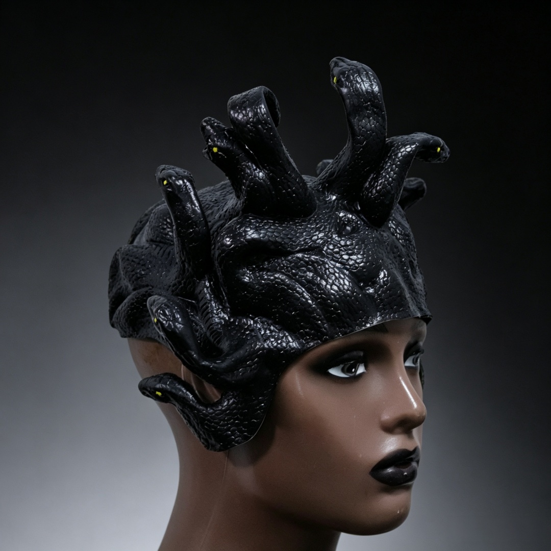 Medusa latex wig mask,Horror s - Cobra Extruder ulasan dan harga