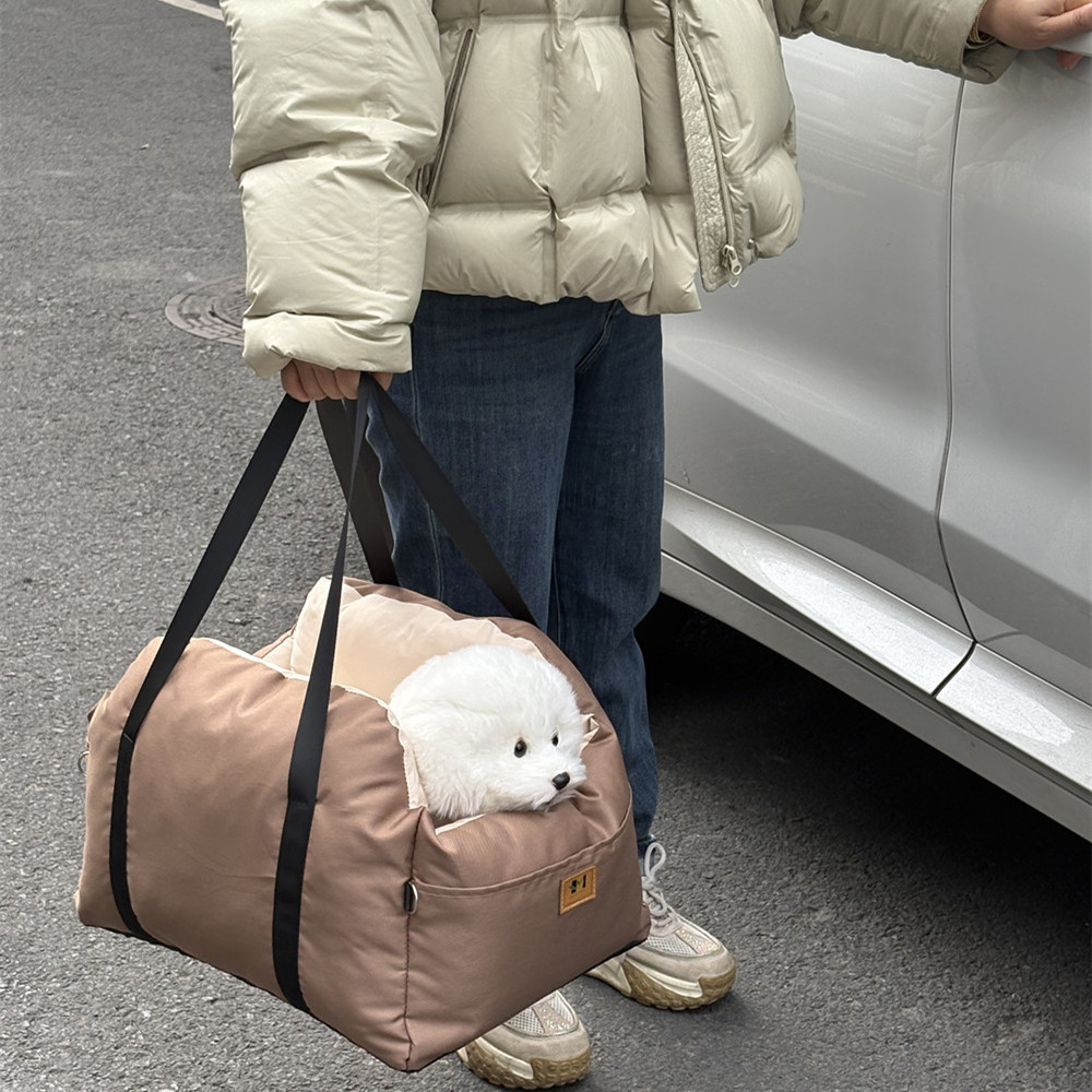 Pet Dog Car Seat Cover Safety  - Carriage Bed ulasan dan harga