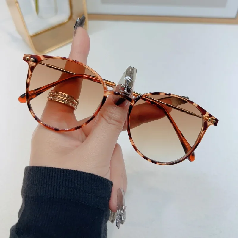 New Round Vintage Sunglasses W - Uv Resin ulasan dan harga