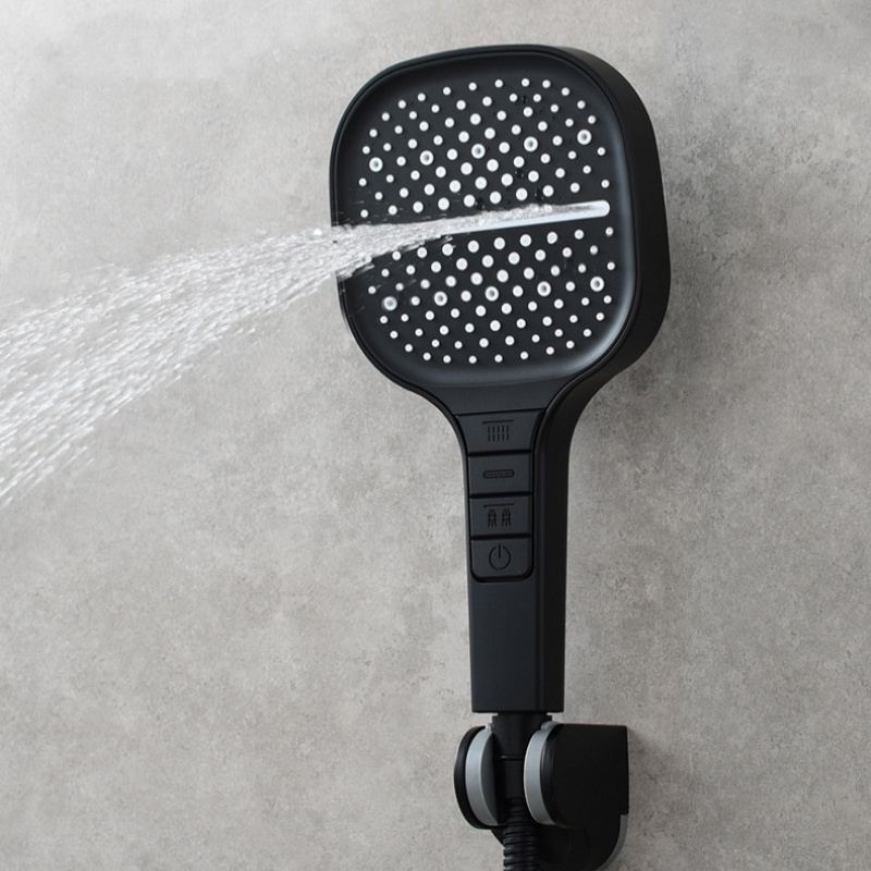 Large shower head 7 modes adju - Nozzle Brass ulasan dan harga