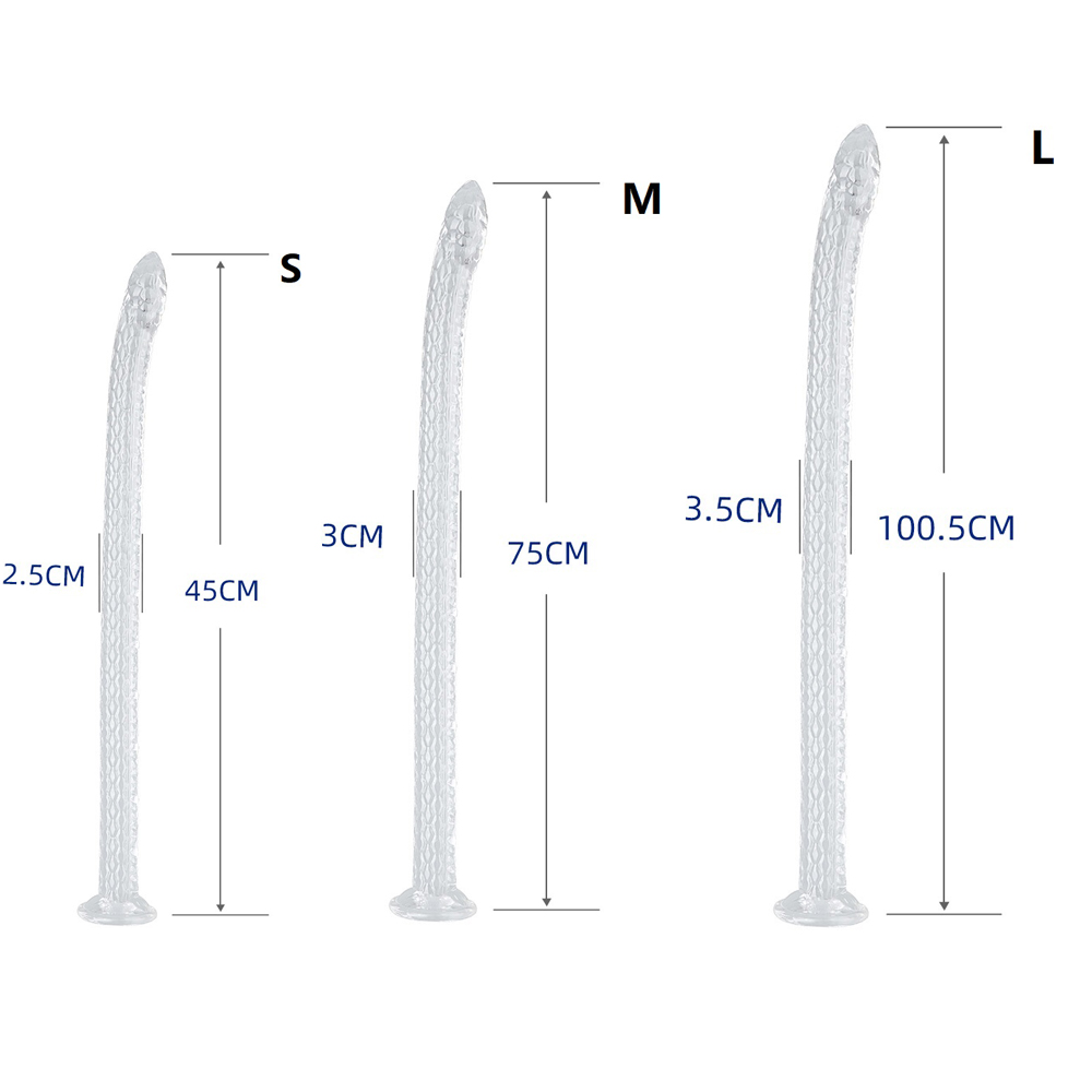 100cm Extra Long Dildo Anal Pl - Cobra Extruder ulasan dan harga