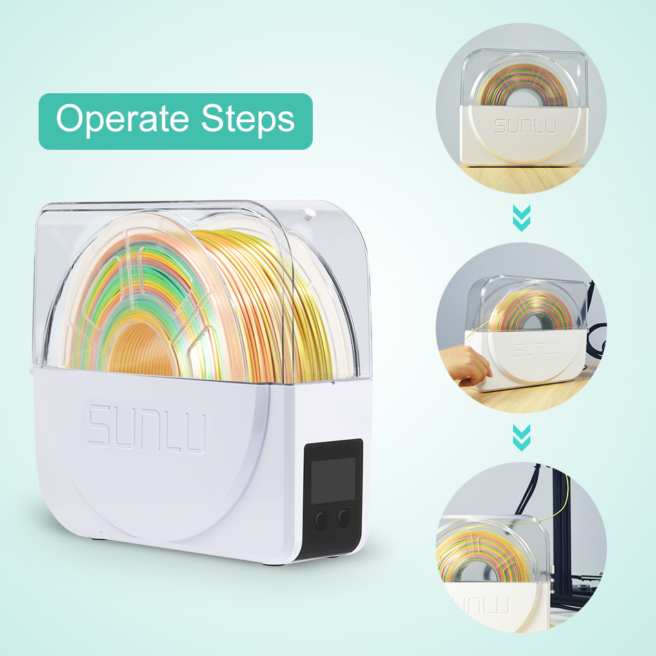SUNLU Filament Dryer S1 Plus B - Filament 1.75 ulasan dan harga