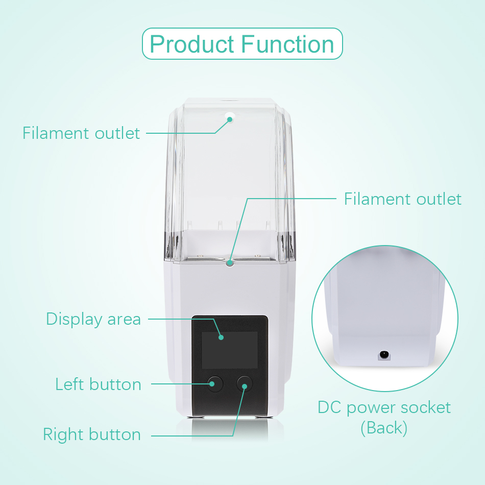 SUNLU Filament Dryer S1 Plus B - Filament 1.75 ulasan dan harga