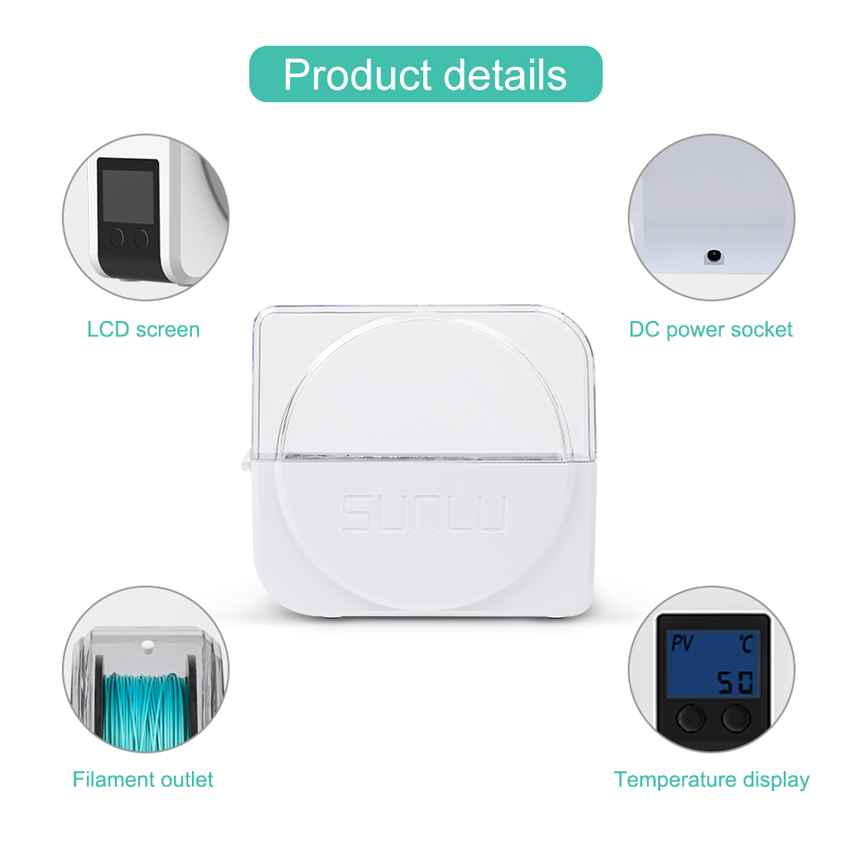 SUNLU Filament Dryer S1 Plus B - Filament 1.75 ulasan dan harga