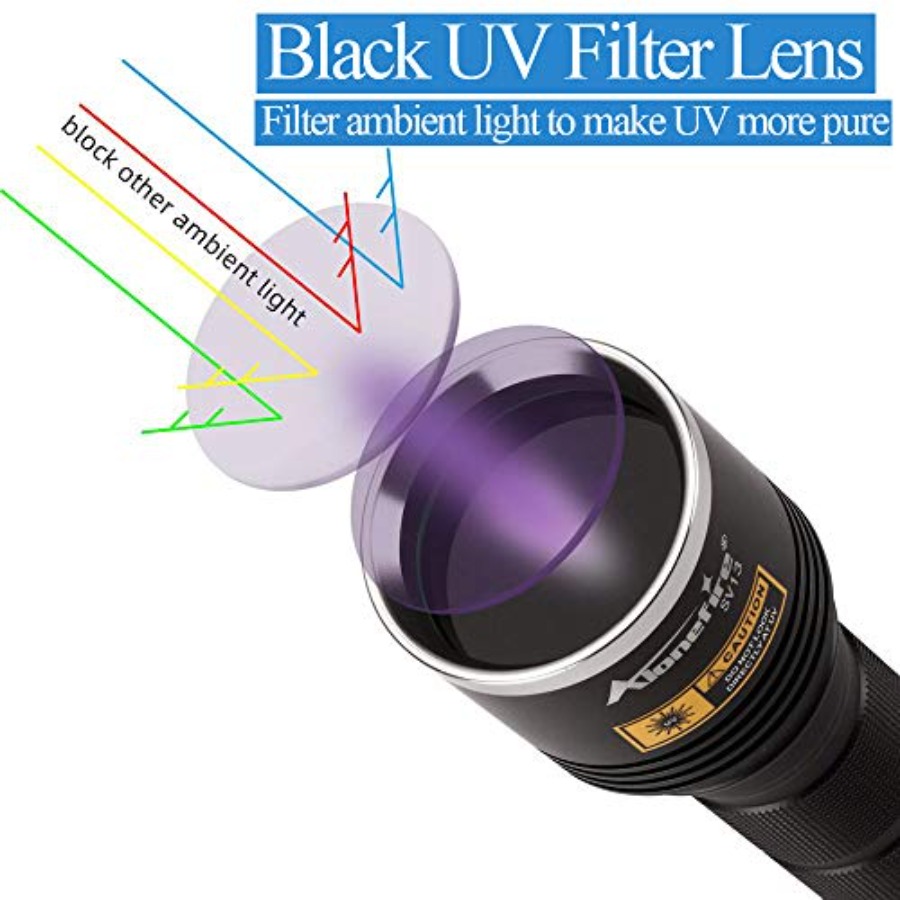 SV13 15W 365nm UV Flashlight R - Uv Resin ulasan dan harga